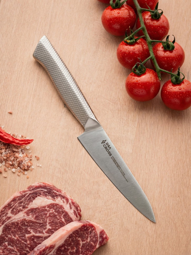 Купить универсальный японский кухонный нож Kasumi Tojiro Kanetsugu из японской стали ручной работы