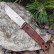 Туристический нож Nikki AUS-8 StoneWash Орех