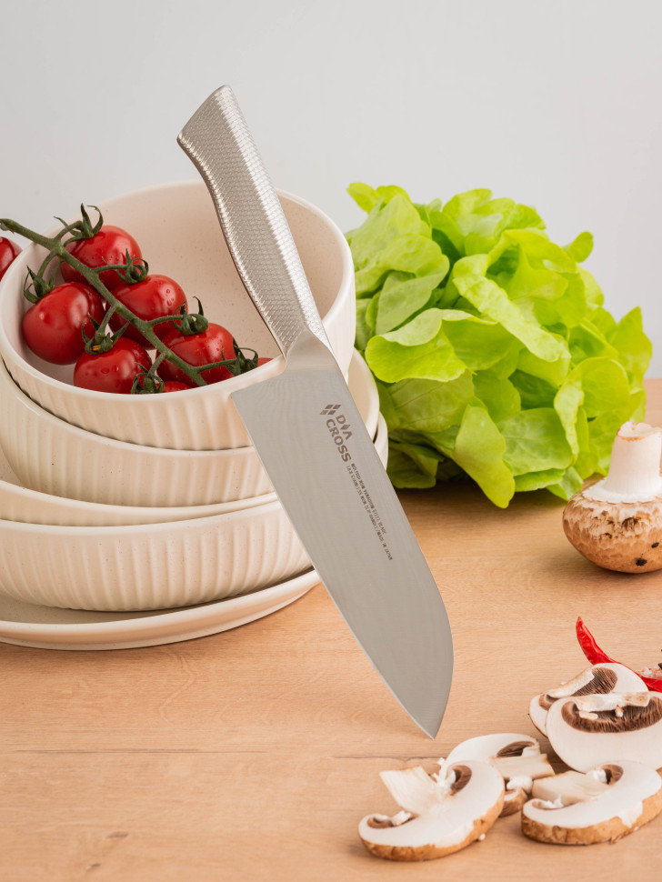 Купить нож Сантоку мини кухонный Япония в Москве СПб с доставкой по РФ