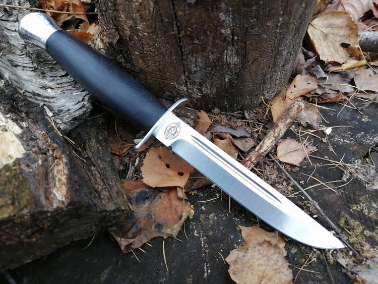 Нож туристический "Финка-2" граб, Златоуст АиР
