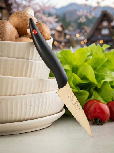 Нож кухонный для чистки овощей 8 см KASUMI TITANIUM