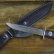 Нож туристический "Финка-2" граб, алюминий, ZD 0803, Златоуст АиР