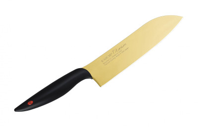 Нож кухонный Сантоку 18 см KASUMI TITANIUM